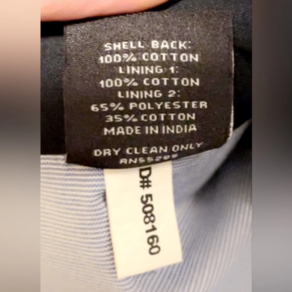 S - Express Grey Vest Jacket - Picture 5 of 6